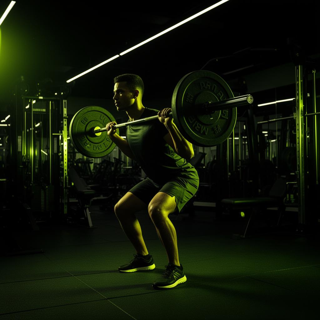 Illustratives Fitnessmotiv (KI-generiert)